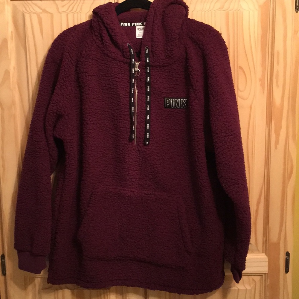 Victoria Secret Pink Sherpa Hoodie